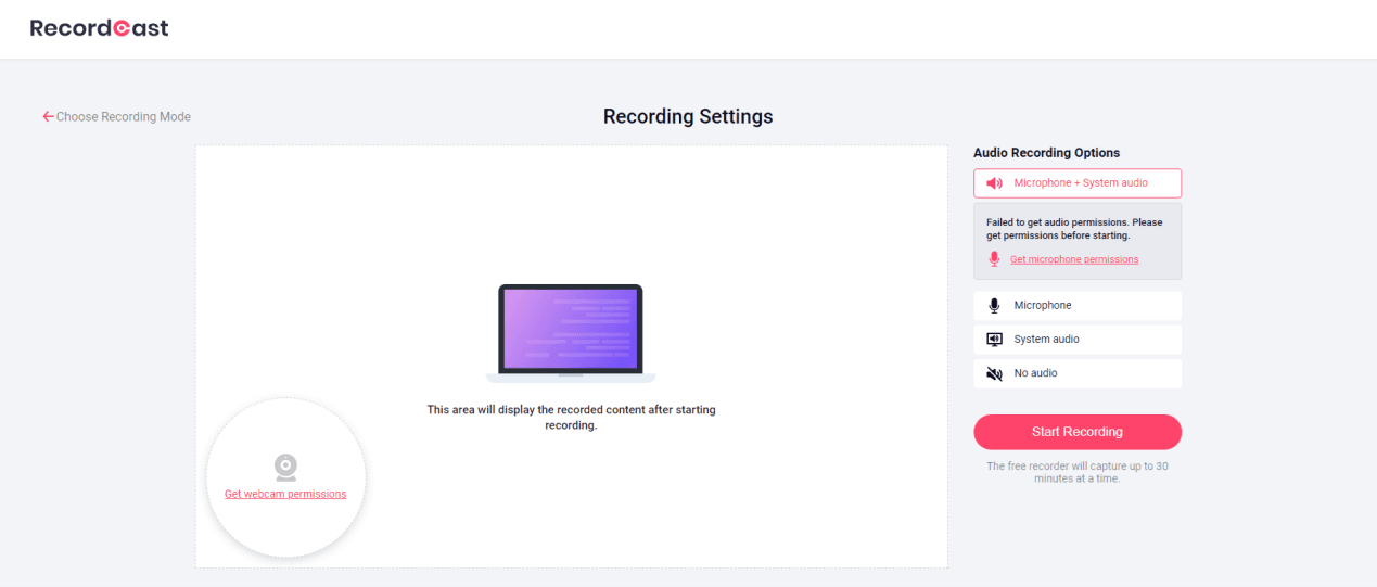 setting