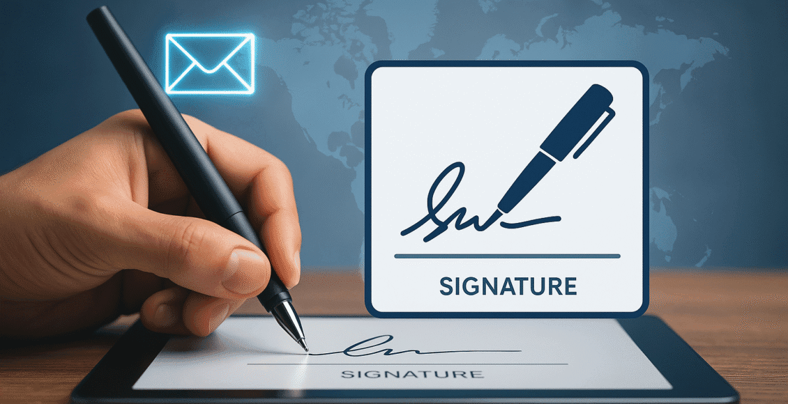 انشاء توقيع الكتروني مجاني